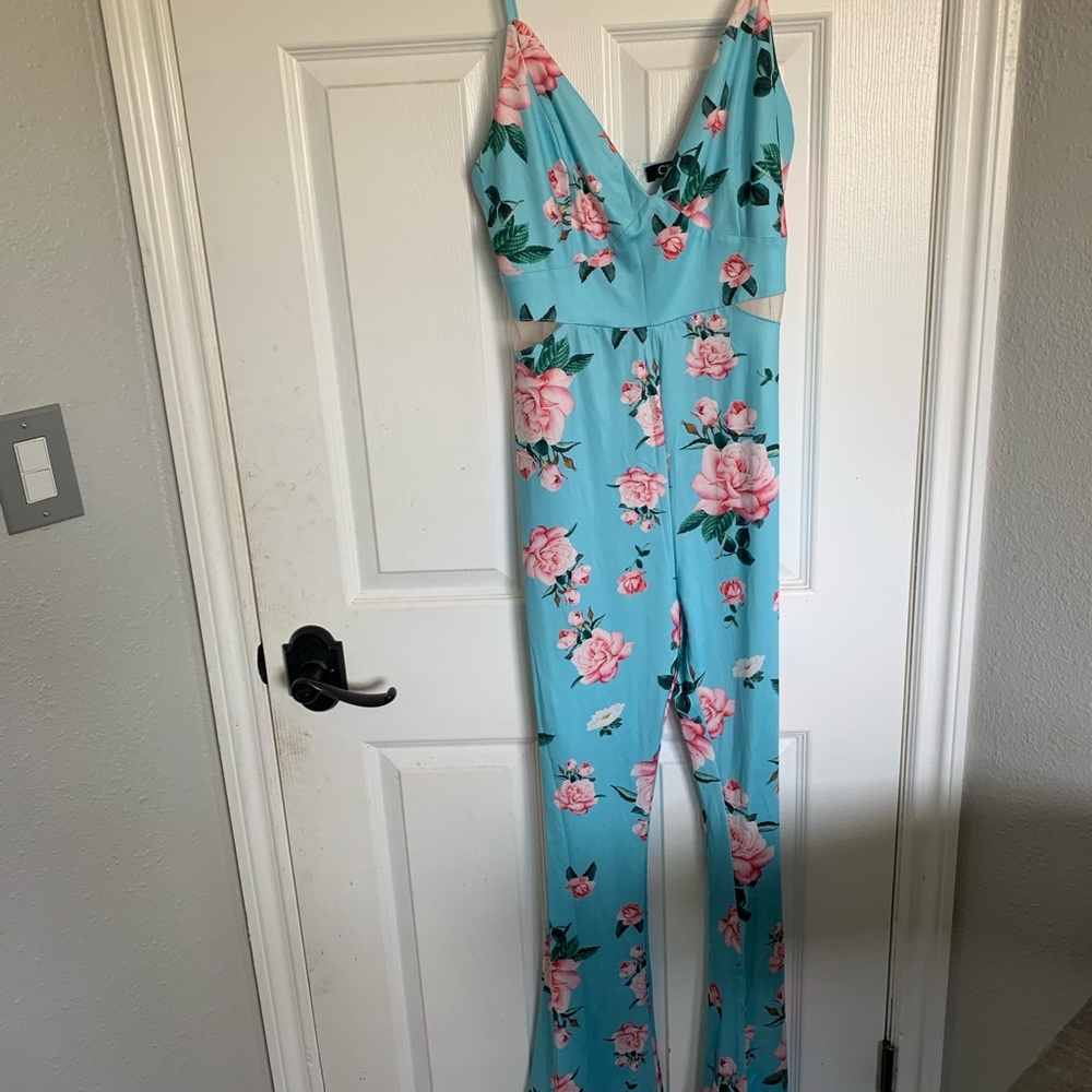 Floral jumpsuit
